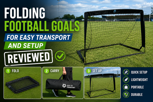 Folding Football Goals for Easy Transport and Setup Reviewed