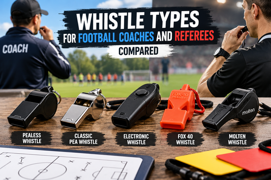 Whistle Types for Football Coaches and Referees Compared
