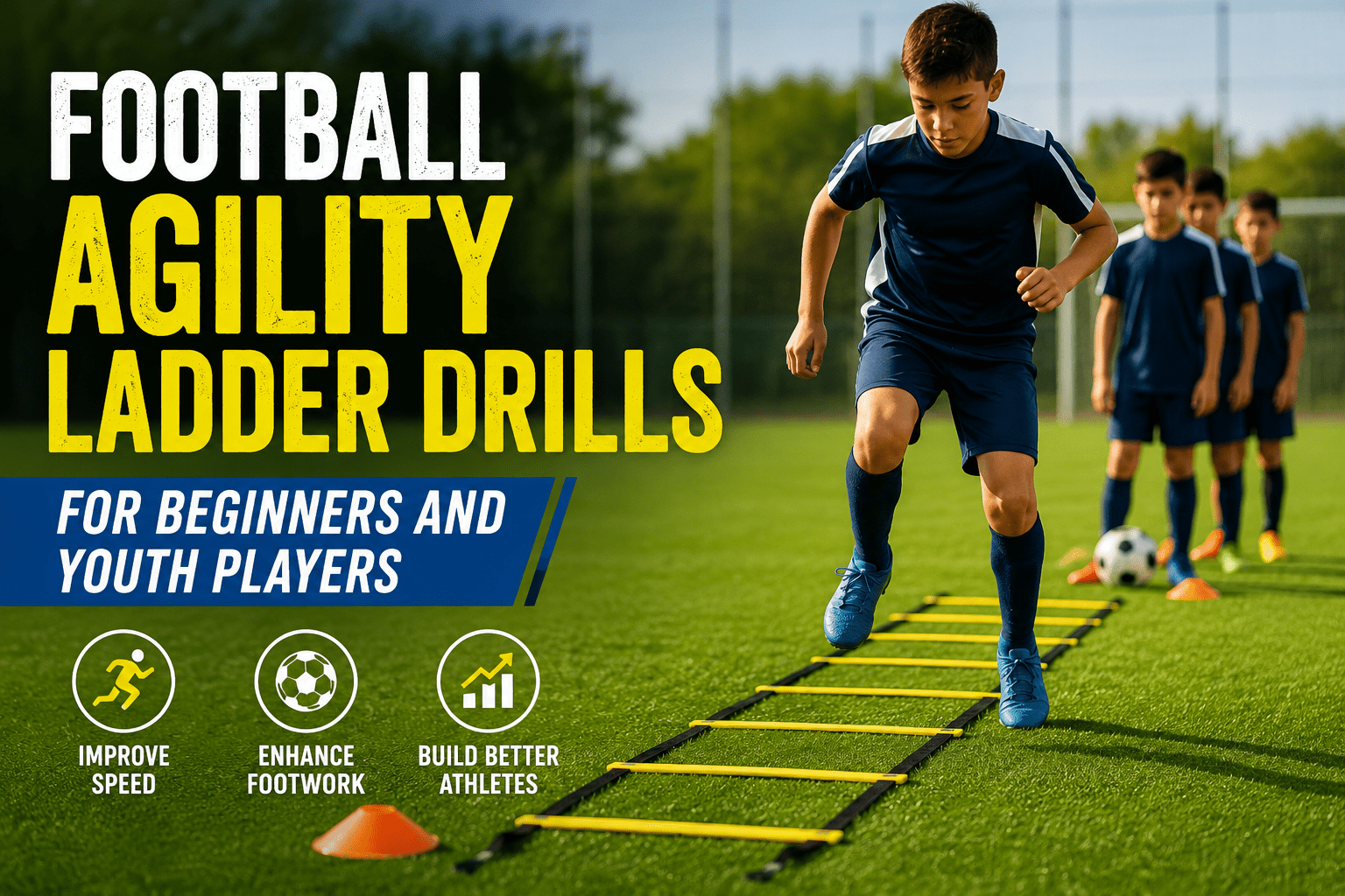Football Agility Ladder Drills for Beginners and Youth Players ...