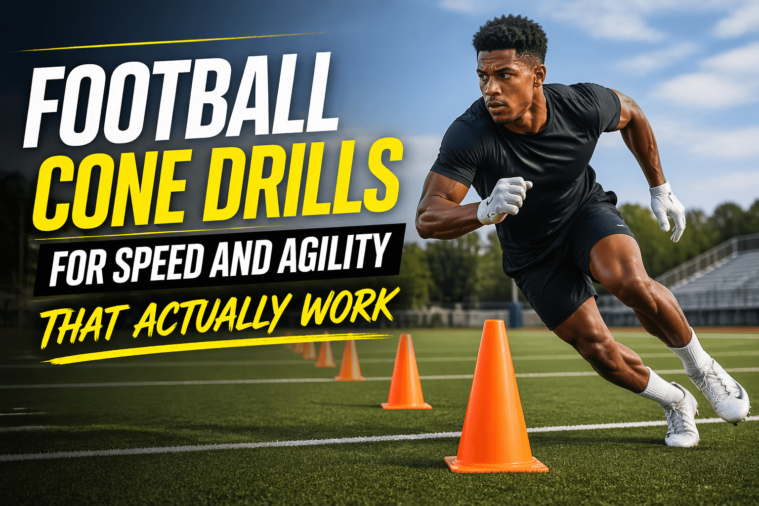 Football Cone Drills for Speed and Agility That Actually Work ...
