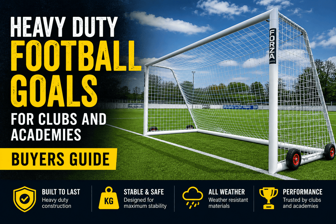 Heavy Duty Football Goals for Clubs and Academies Buyers Guide - Football Mastery