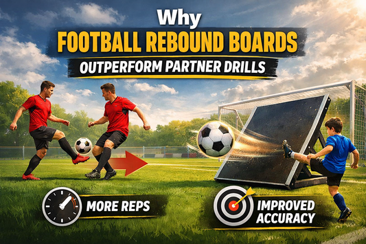 Why Football Rebound Boards Outperform Partner Drills - Football Mastery