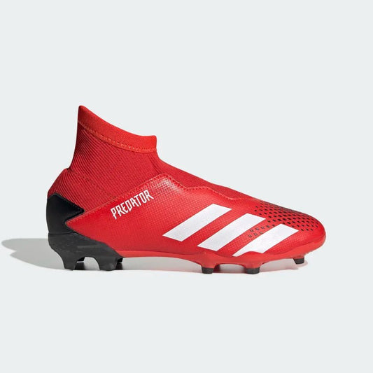 Adidas Predator 20.3 FG Kids Football Boots - Red - Football Mastery