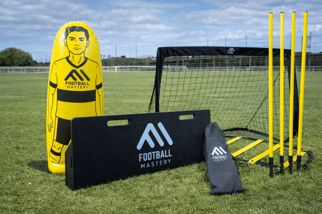 Air Mannequins + Rebound Board + Mini Goal + Agility Ladder + Speed Po ...