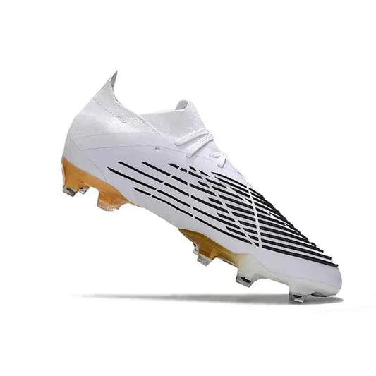 Original 1:1 AD Edge+ FG Football Soccer Shoes White Black Full Knitted High Quality Size 39-45 Men's Football Boots - Football Mastery