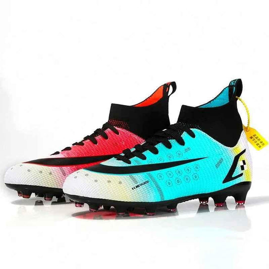 Soccer Shoes From Turkey Original Boots Footsal Football Artificial Leather Four Seasone Futsal Different Color - Football Mastery